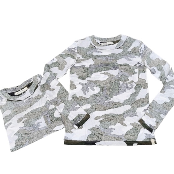 We The Free Tops - NWOT WE THE FREE LONG SLEEVE ARMY CAMO PRINT TEE SHIRTS